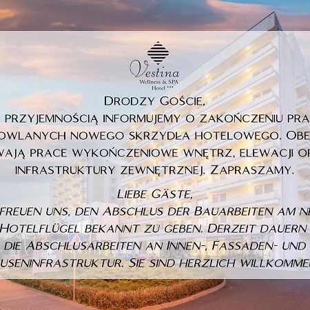 Vestina Wellness&SPA Hotel Międzyzdroje Zewnętrze zdjęcie